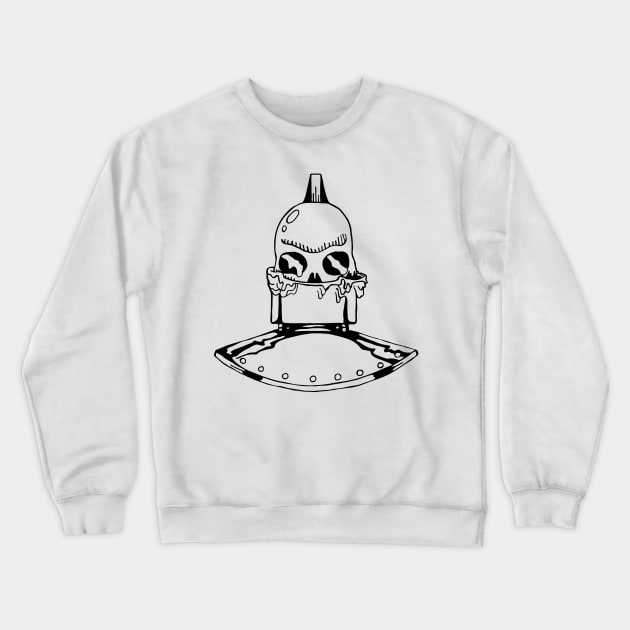 CARTOON HANGOVER ROBOT Crewneck Sweatshirt by Frederator